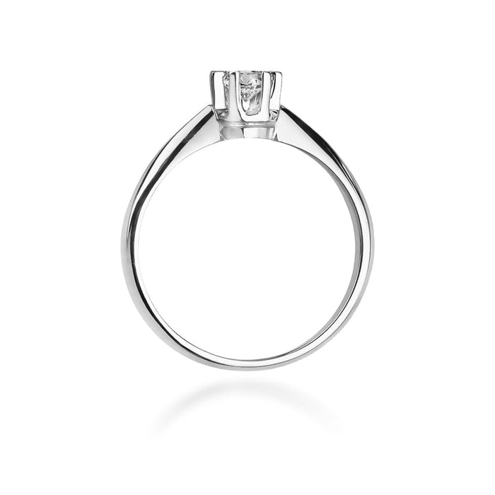 Inel Aur 14K W0036 Diamant Cultivat 0.25ct