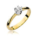 Inel Aur 14K W0036 Diamant Cultivat 0.25ct