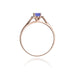 Inel Aur 14K cu Tanzanit 0.40 ct