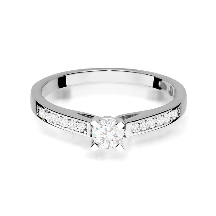 Inel Aur 14K W0052 Diamant Cultivat 0.30ct