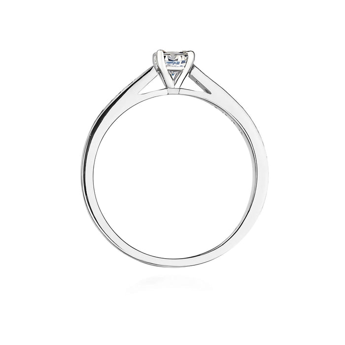 Inel Aur 14K W0052 Diamant Cultivat 0.30ct