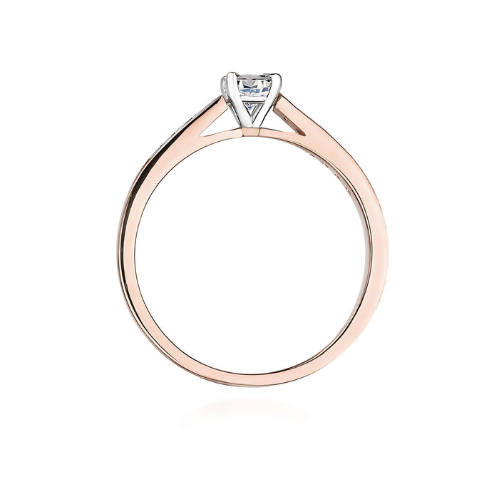 Inel Aur 14K W0052 Diamant Cultivat 0.30ct