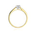 Inel Aur 14K W0052 Diamant Cultivat 0.30ct