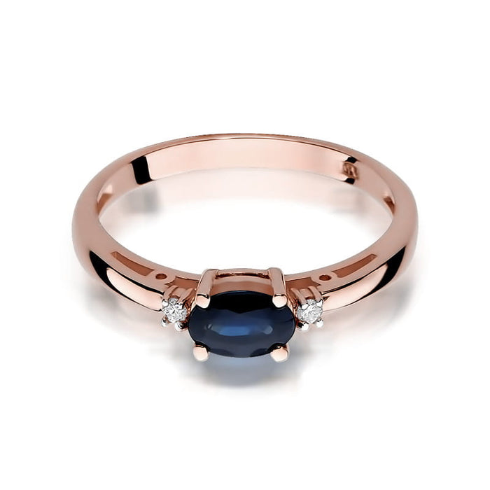 Inel Aur 14K cu Safir 0.70 ct