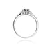 Inel Aur 14K W076 Diamant Negru 0.50ct