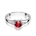 Inel Aur 14K W076 Garnet 0.60ct