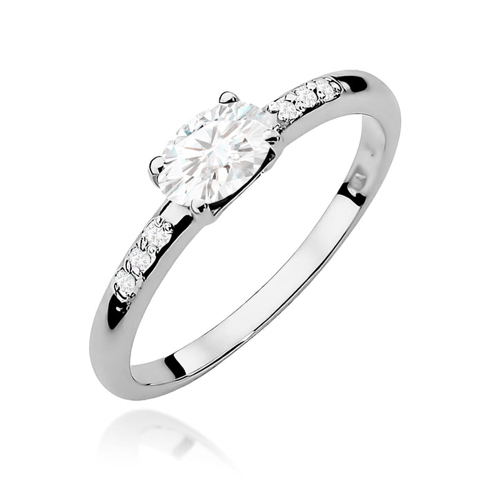 Inel Aur 14K Diamant Cultivat în Laborator 0,40ct