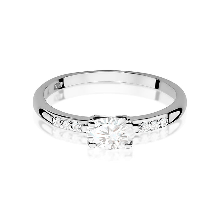 Inel Aur 14K Diamant Cultivat în Laborator 0,40ct