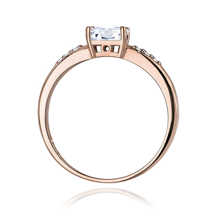 Inel Aur 14K Diamant Cultivat în Laborator 0,40ct