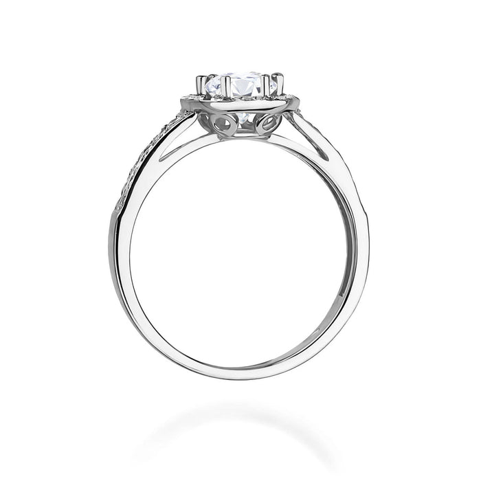 Inel Aur 14K W0087 Diamant 0,50ct
