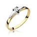 Inel Aur 14K W088 Diamant 0,15ct
