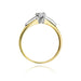 Inel Aur 14K W088 Diamant 0,15ct