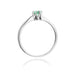 Inel Aur 14K W111 Smarald 0.15ct