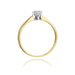 Inel Aur 14K W111 Diamant 0.12ct