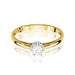Inel Aur 14K Diamant Cultivat 0,15ct - Model W0133