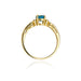 Inel Aur 14K W014 Topaz London Blue 0.50ct