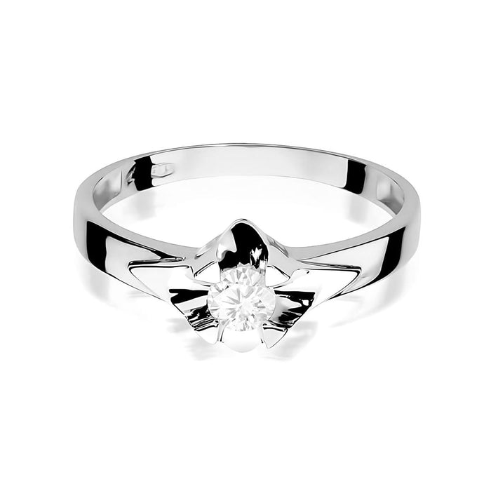 Inel Aur 14K W0155 Diamant Cultivat 0.30ct
