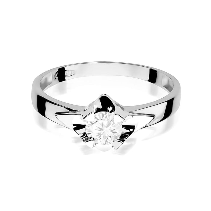 Inel Aur 14K W0155 Diamant Cultivat 0.50ct