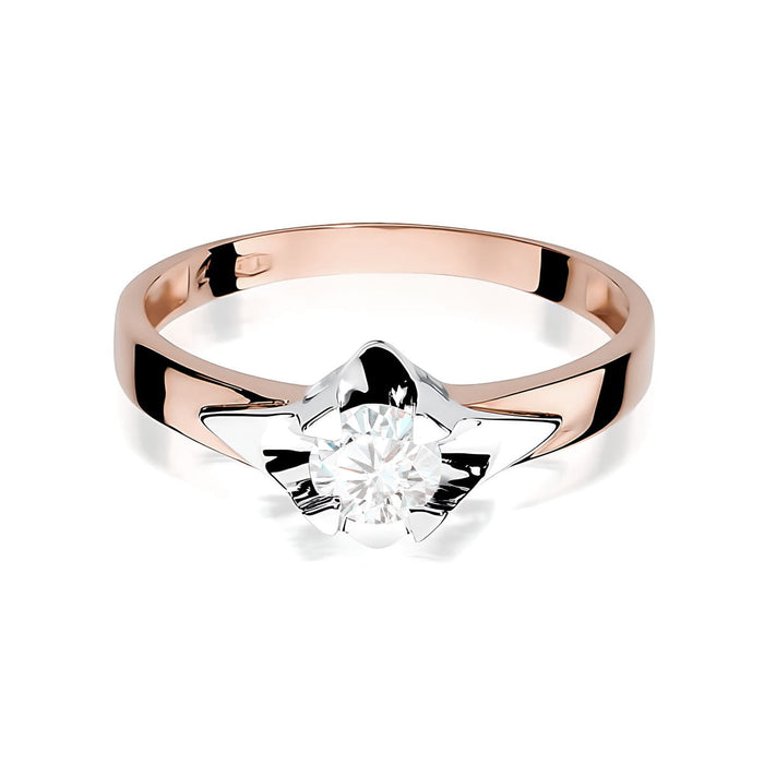 Inel Aur 14K W0155 Diamant Cultivat 0.50ct