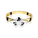 Inel Aur 14K W0155 Diamant Cultivat 0.25ct