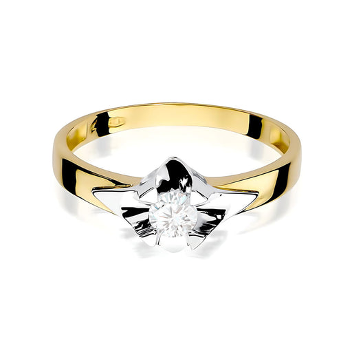 Inel Aur 14K W0155 Diamant Cultivat 0.30ct
