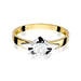 Inel Aur 14K W0155 Diamant Cultivat 0.50ct