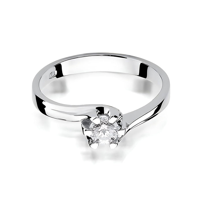 Inel Aur 14K W163 Diamant Cultivat 0.30ct