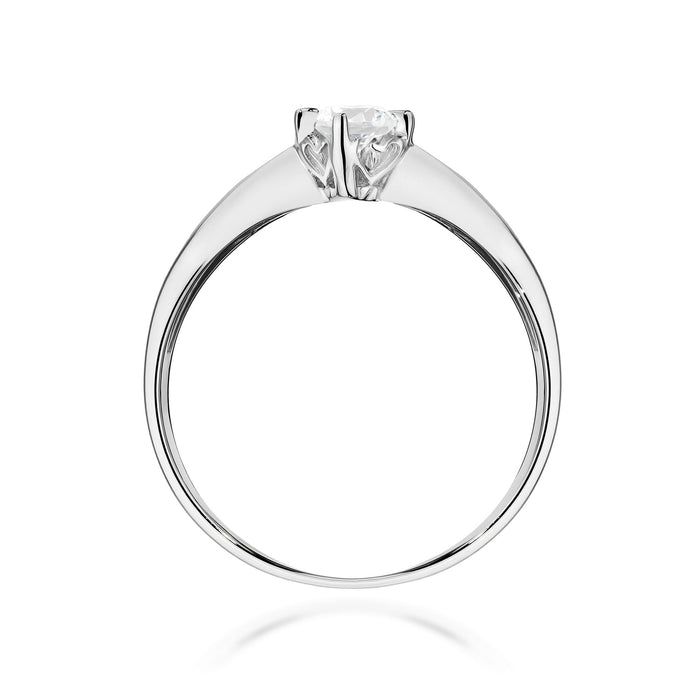 Inel Aur 14K cu Diamante de Laborator 0.15 ct