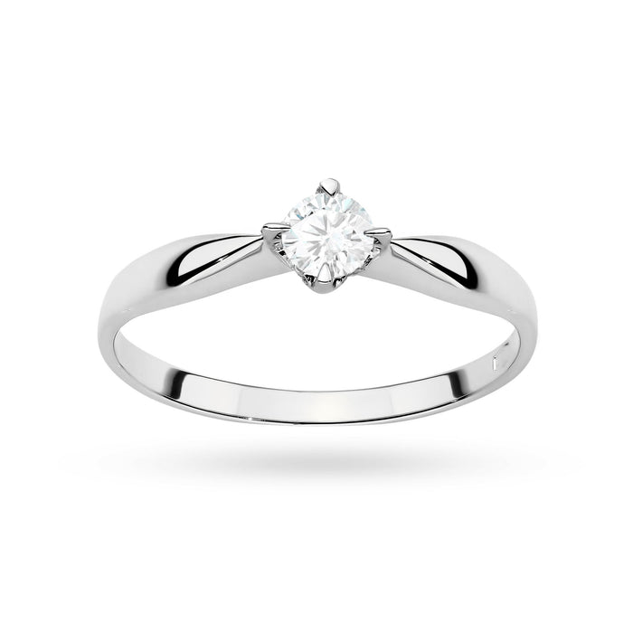 Inel Aur 14K cu Diamante de Laborator 0.15 ct