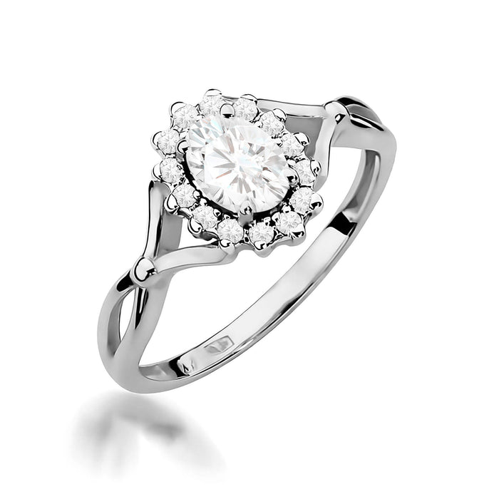 Inel Aur 14K W0182 Diamant 0,40ct