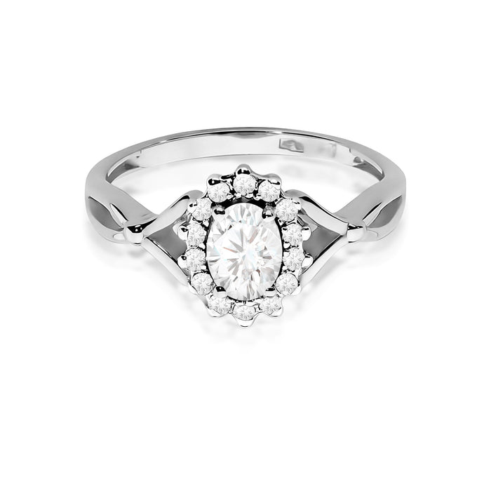 Inel Aur 14K W0182 Diamant 0,40ct