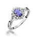 Inel Aur 14K W0182 Tanzanit 0.40ct