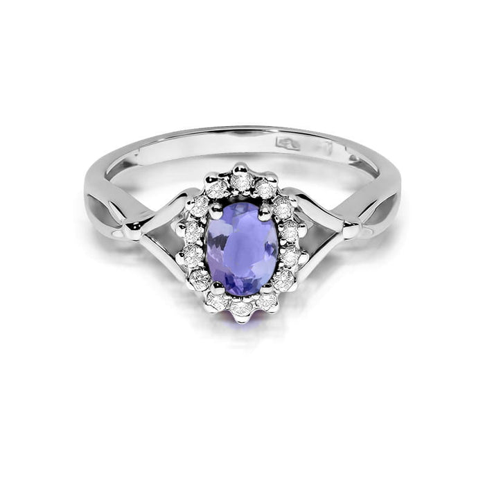 Inel Aur 14K W0182 Tanzanit 0.40ct