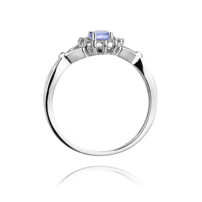 Inel Aur 14K W0182 Tanzanit 0.40ct
