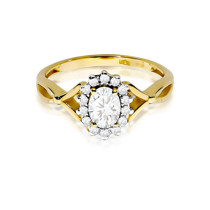 Inel Aur 14K W0182 Diamant 0,40ct