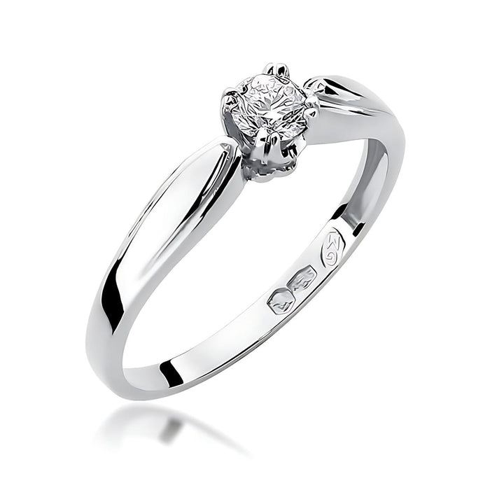 Inel Aur 14K W197 Diamant Laborator 0.25ct