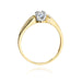 Inel Aur 14K W197 Diamant Laborator 0.25ct