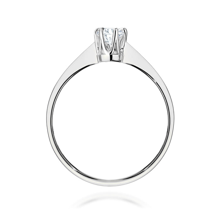 Inel Aur 14K cu Diamant de Laborator 0.20 ct