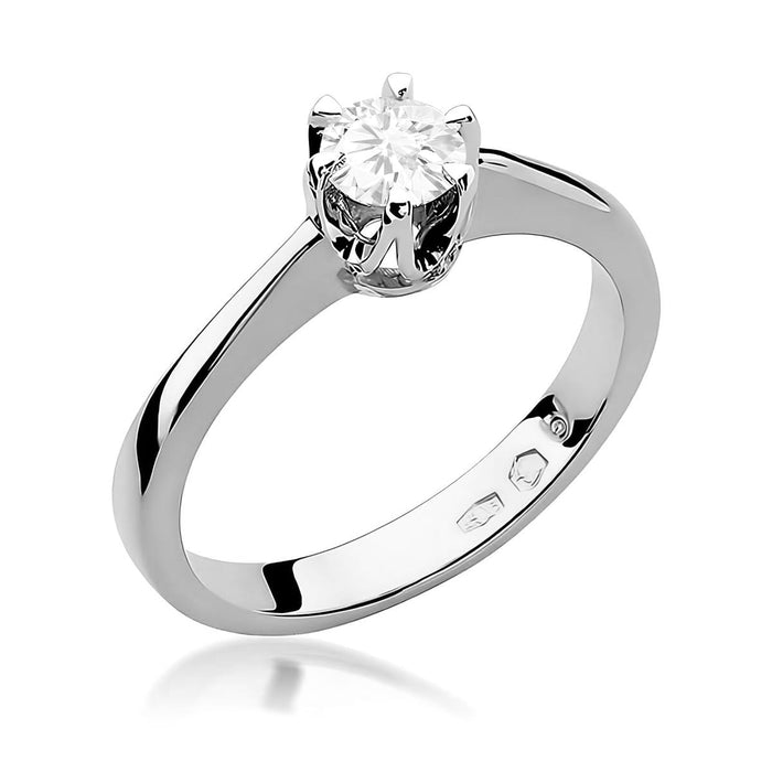 Inel Aur 14K W0220 Diamant Cultivat 0.25ct