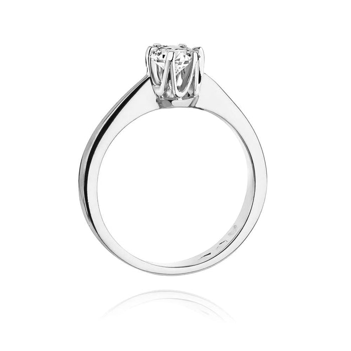 Inel Aur 14K W0220 Diamant Cultivat 0.25ct