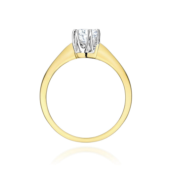 Inel Aur 14K cu Diamant Natural Natural 0.25 ct