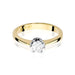 Inel Aur 14K W0220 Diamant Cultivat 0.25ct