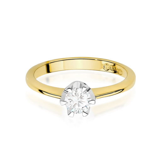 Inel Aur 14K cu Diamant de Laborator 0.70 ct - Galben