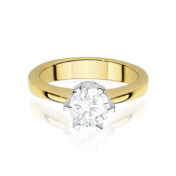 Inel Aur 14K cu Diamant de Laborator 1.00 ct