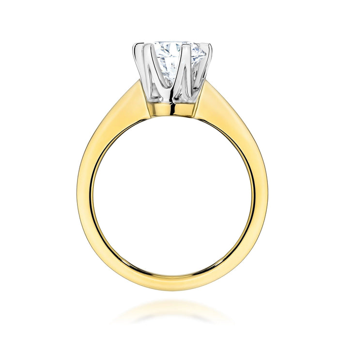 Inel Aur 14K cu Diamant de Laborator 1.00 ct