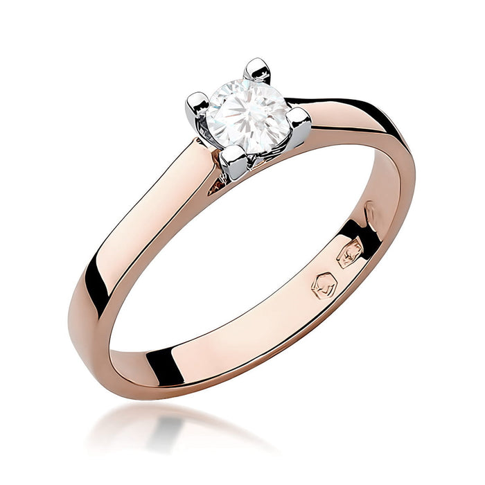 Inel Aur 14K W0221 Diamant Cultivat 0.30ct