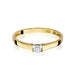 Inel Aur 14K W0221 Diamant Cultivat 0.10ct