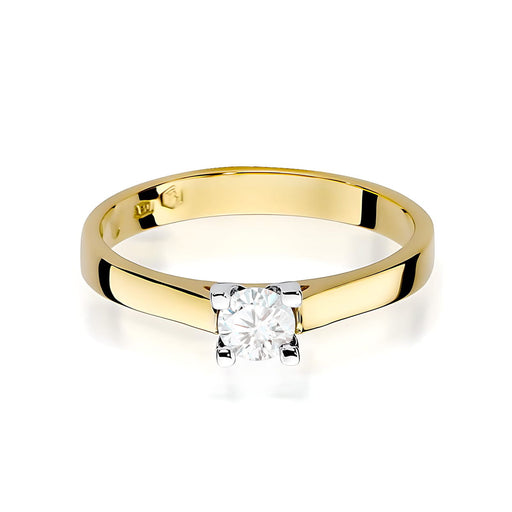 Inel Aur 14K W0221 Diamant Cultivat 0.20ct