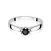 Inel Aur 14K W222B Diamant Negru 0.30ct