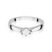 Inel Aur 14K W0222 Diamant Cultivat 0.25ct
